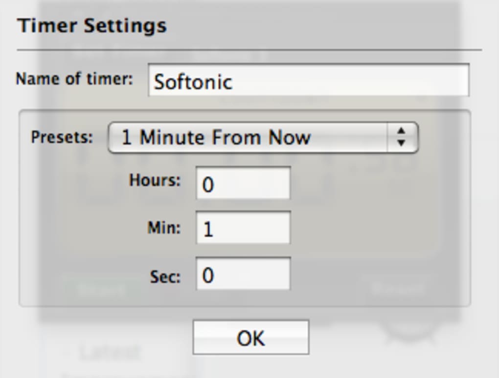 Timer utility pro free version download for mac